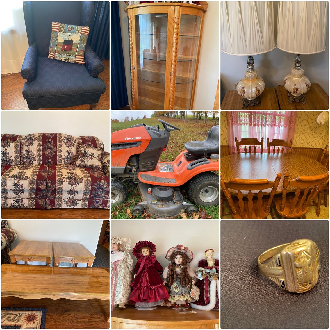 Image for Philippi, WV – Estate Auction: Corriena Jean Kines: Furniture, Jewelry, Lawn Tractor, and more!