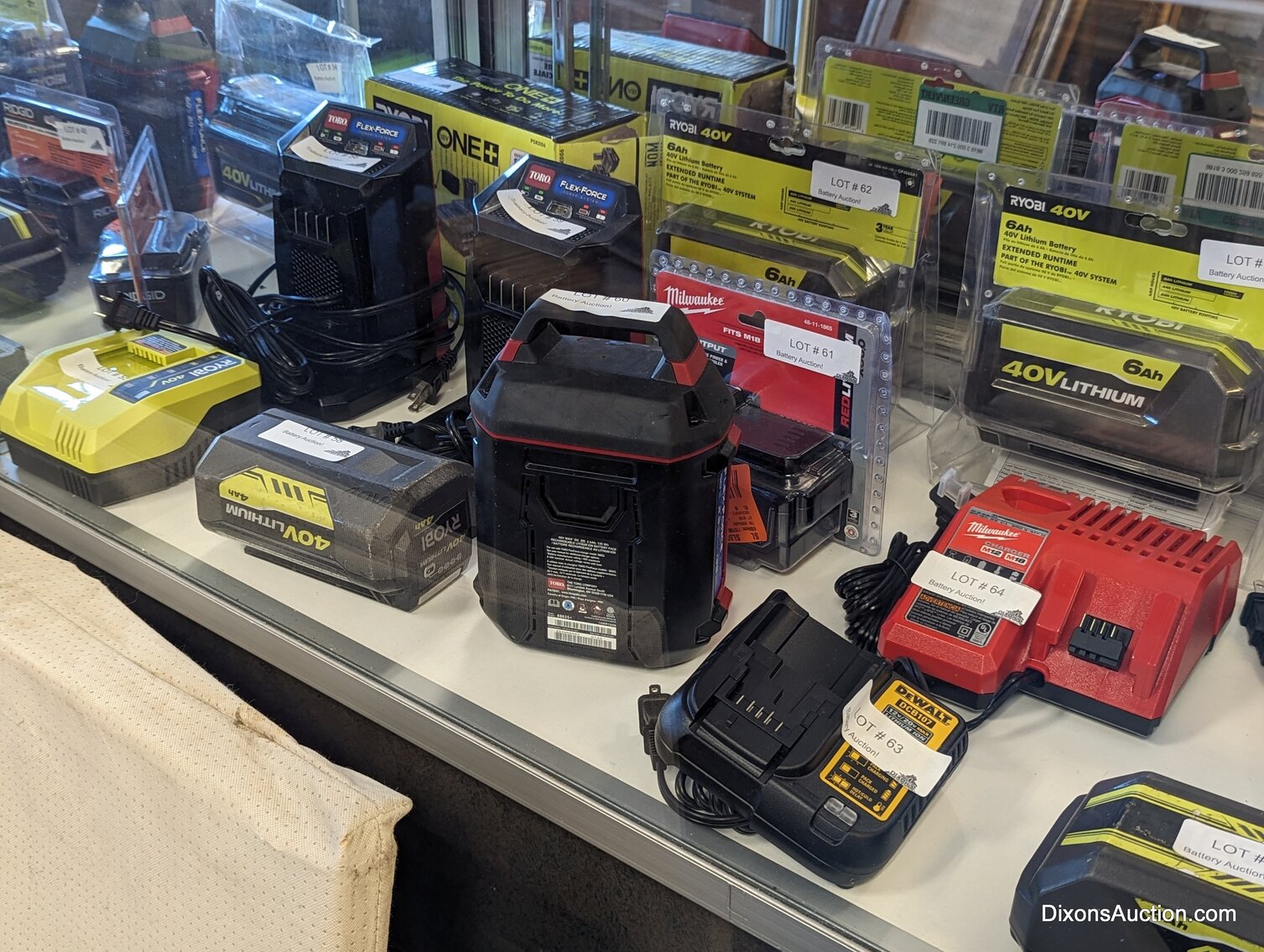 11/3/2023 Home Depot Brand Name Power Tool Batteries + Battery Charger