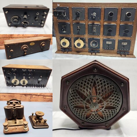 Image for Early Telegraph, TV & Radio, Antique American Furniture & Vintage Advertising