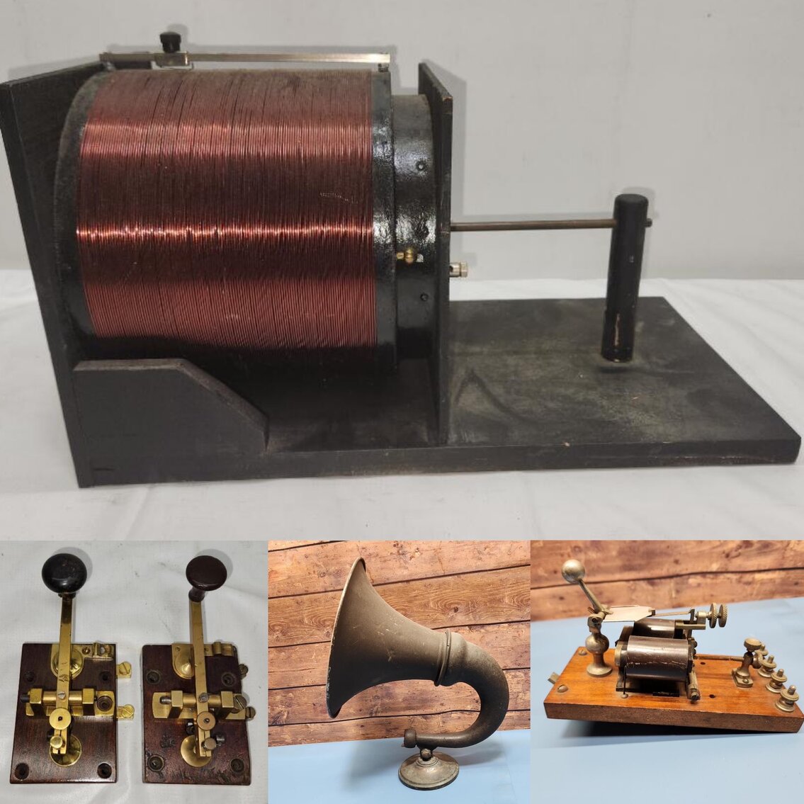 Image for Early Telegraph, TV & Radio, Antique American Furniture & Vintage Advertising