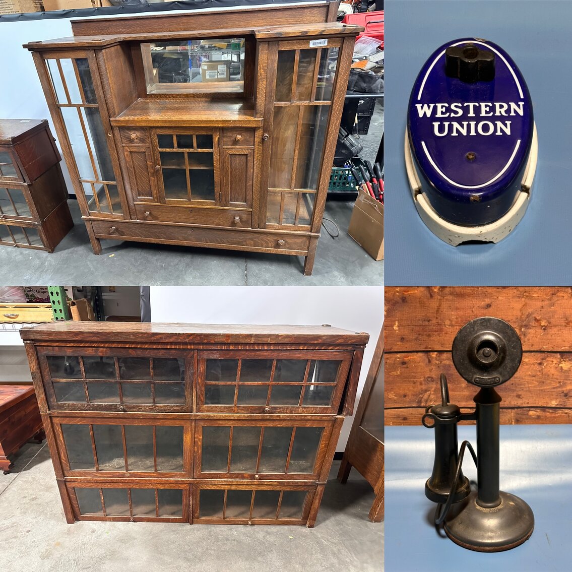 Image for Early Telegraph, TV & Radio, Antique American Furniture & Vintage Advertising