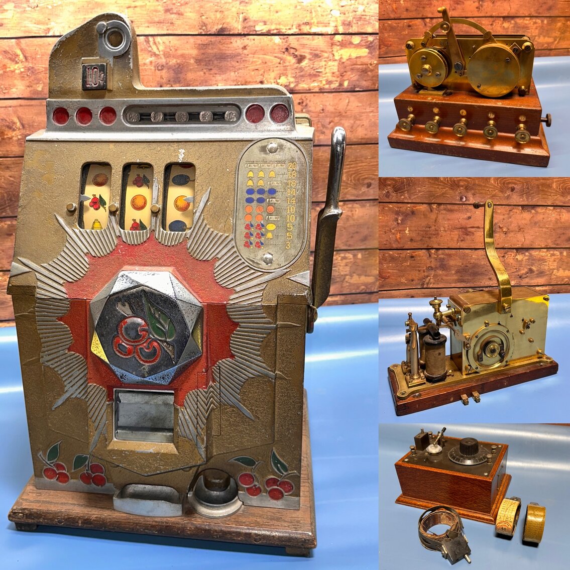 Image for Early Telegraph, TV & Radio, Antique American Furniture & Vintage Advertising