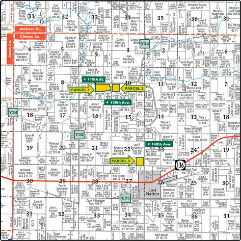 Image for Closed- Clinton Co., IA - 156.44 Ac., m/l (010-2720)