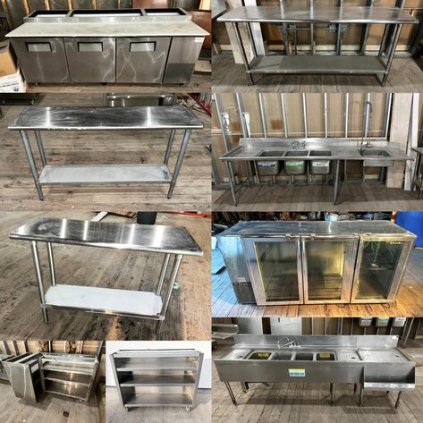 Image for Commercial Restaurant & Bar  Cabinets, Coolers & Prep Tables