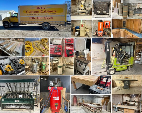 Image for Custom Cabinet Shop Liquidation