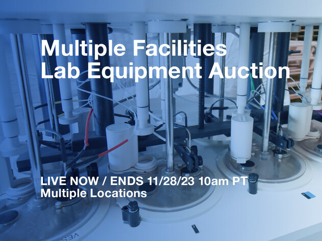 Image for Multiple Facilities Lab Equipment Auction