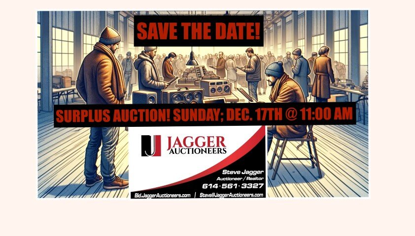 Image for SURPLUS AUCTION- NO ONLINE BIDDING