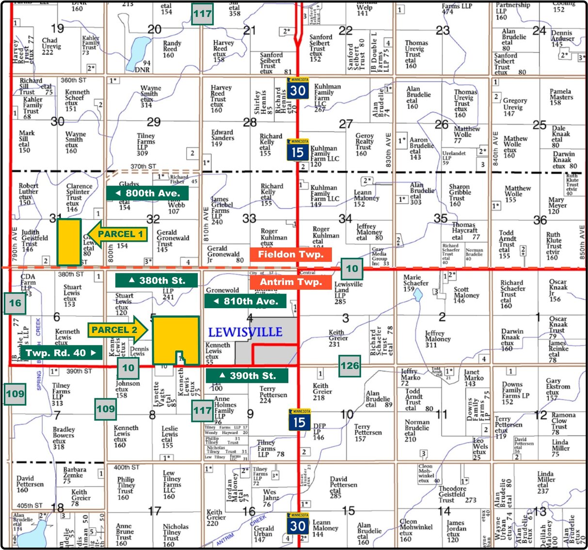 Image for Sale Pending - Watonwan Co., MN - 231.98 Ac., m/l (190-0224)