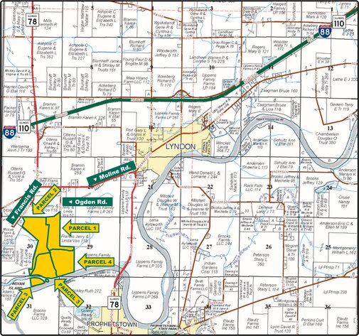 Image for Closed - Whiteside Co., IL - 402.71 Ac., m/l (100-0201)