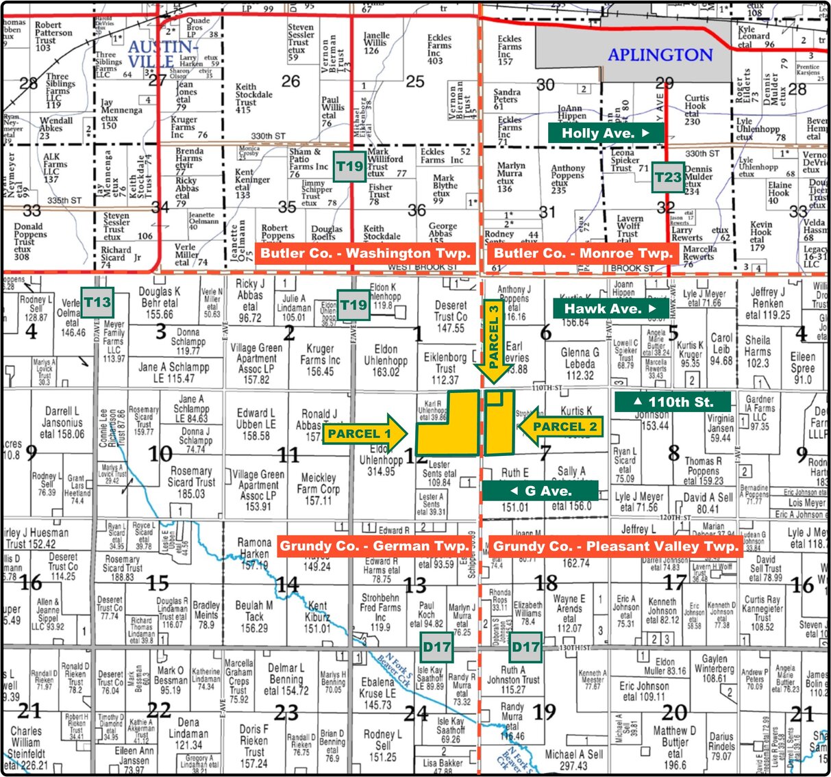 Image for Closed - Grundy Co., IA - 203.50 Ac., m/l (050-1277)