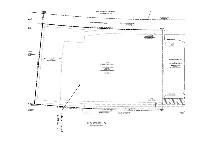 Image for SOLD! Remaining land of Tractor Supply US 13 Seaford DE 4.39± Acres