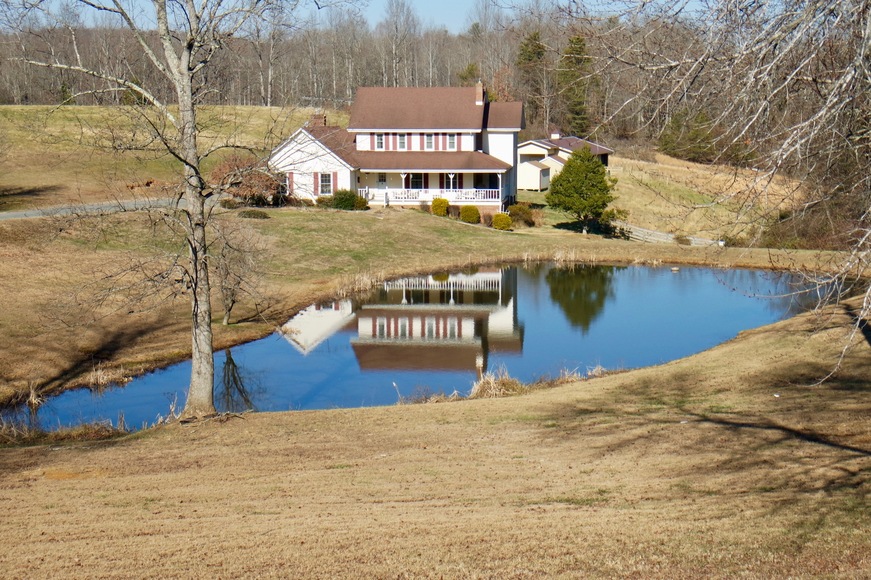 4 BR/3.5 BA HOME w/BARN, POND & FENCING on 5.9 +/ ACRES in MADISON