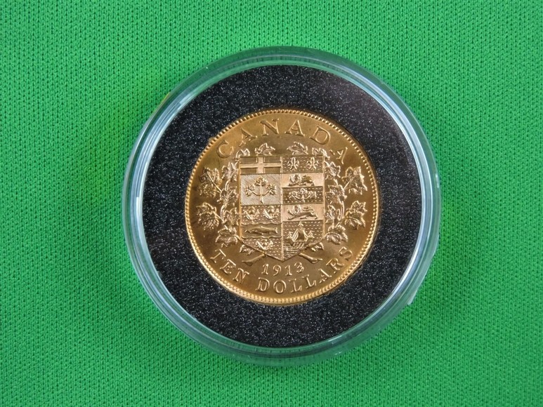 Image for GOLD HOARD EXPLODES IN CANADA