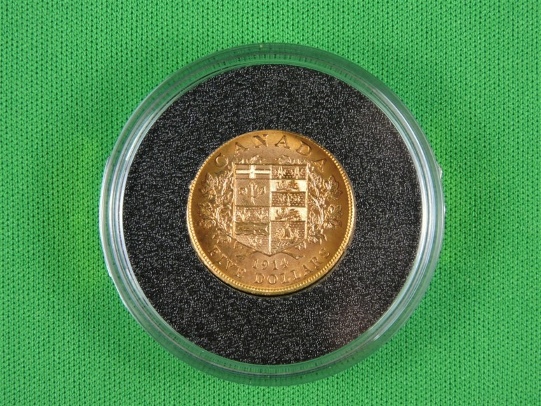 Image for GOLD HOARD EXPLODES IN CANADA