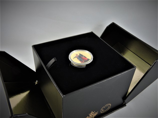 Image for SUPER HEROES TM The Trinity SUPERMAN, BATMAN, WONDER WOMAN - DAWN OF JUSTICE -  RCM Coins