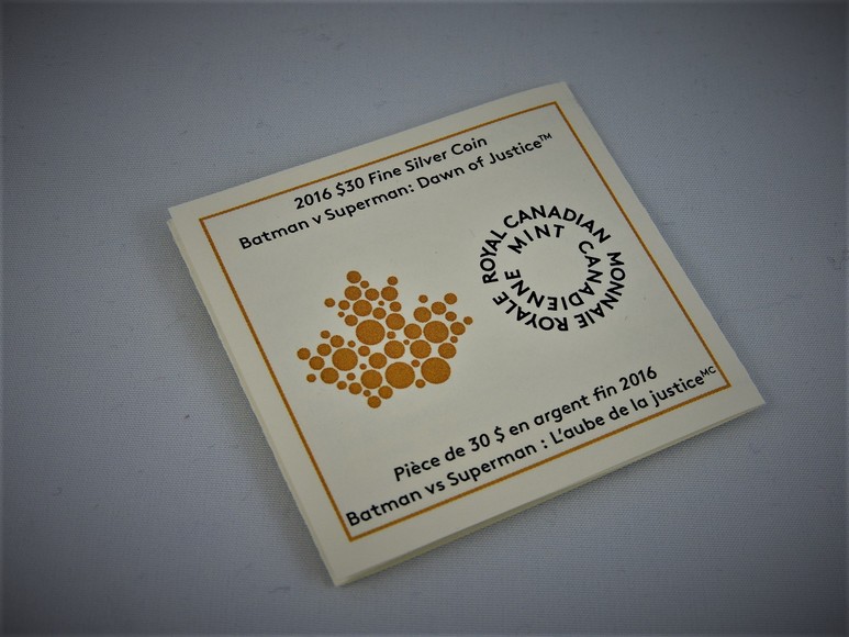 Image for SUPER HEROES TM The Trinity SUPERMAN, BATMAN, WONDER WOMAN - DAWN OF JUSTICE -  RCM Coins