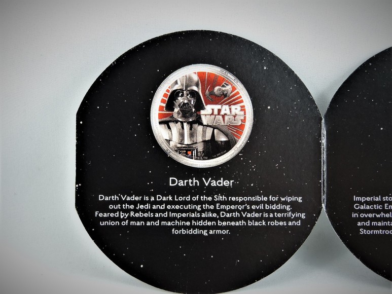 Image for STARWARS TM Darth Vader Coins  New Zealand Mint