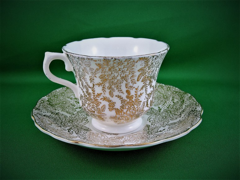 Image for TEA TIME DELICATE CHINA CUPS AND SAUCERS BRITISH JAPAN CHINA EUROPE