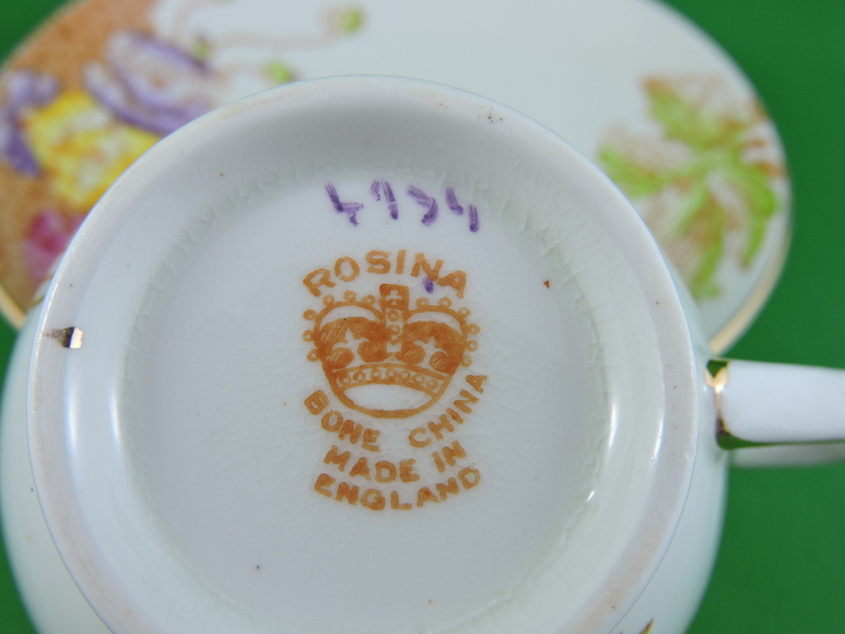 Image for TEA TIME DELICATE CHINA CUPS AND SAUCERS BRITISH JAPAN CHINA EUROPE