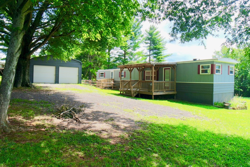 Clean 2 BR/1 BA Manufactured/Mobile Home on 3 +/ Acres in Orange