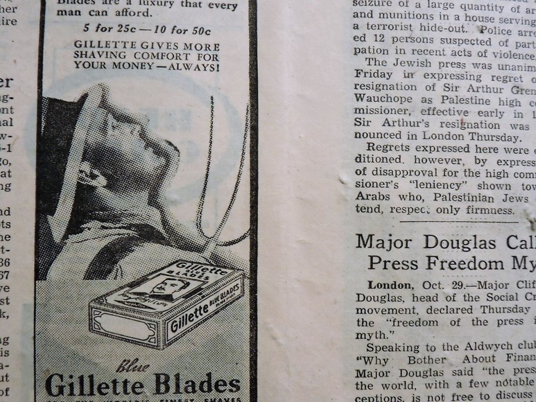 Image for NEWS PAPER COLLECTION VARIOUS DATES 1929-1943