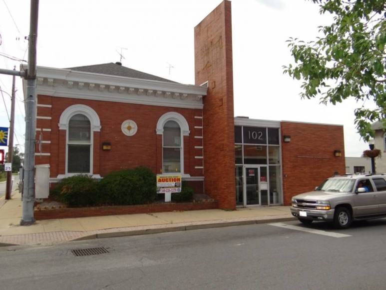 RETAIL BANK BUILDING in FEDERALSBURG, ONLY AUCTION!!
