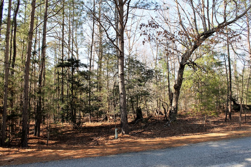 3+ Acre Wooded Corner Lake Gaston Building Lot w/Deeded Boat Slip