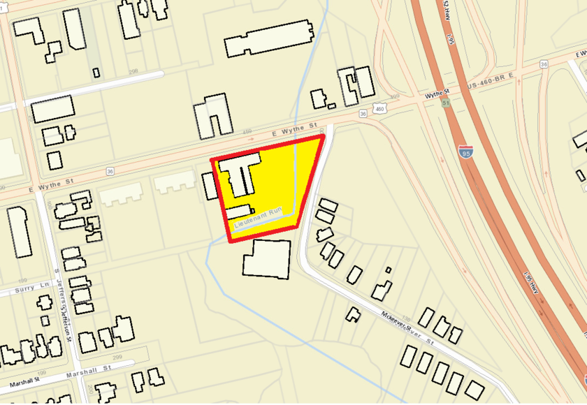 Image for 7,166 ± SF Commercial Building - 1.35 ± AC - 320 E. Wythe St., Petersburg, VA 23803 - Opening Bid Only $35,000
