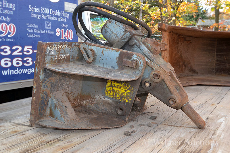 Hydraulic Skid Steer, Jack Hammer Attachment