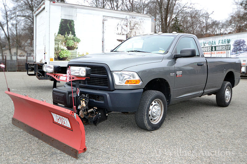 2012 Dodge Ram 2500 Pick Up w/ Western Snow Plow