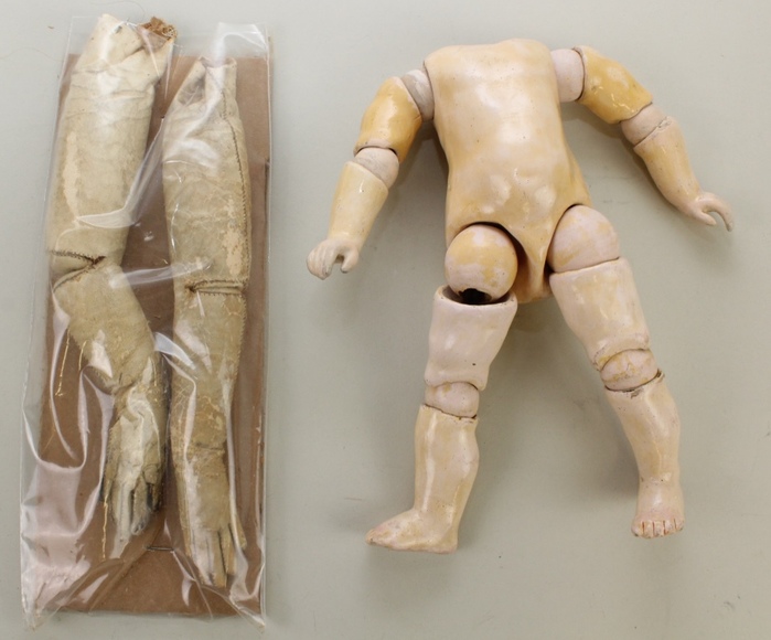 Image for Online Only - Antique German Bisque Dolls & Body Parts: 1-16-18