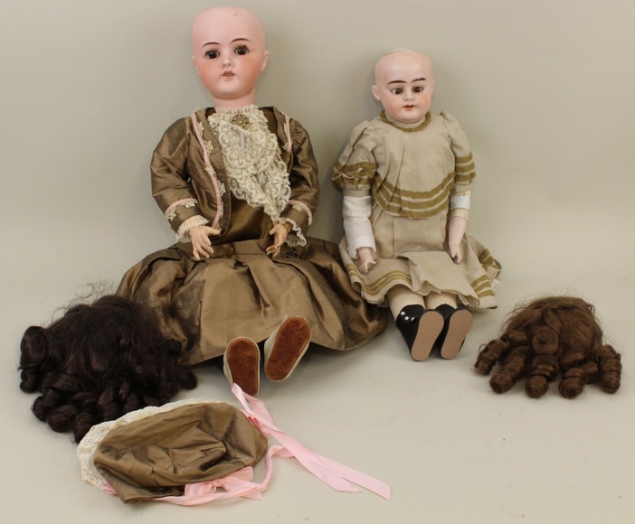 Image for Online Only - Antique German Bisque Dolls & Body Parts: 1-16-18