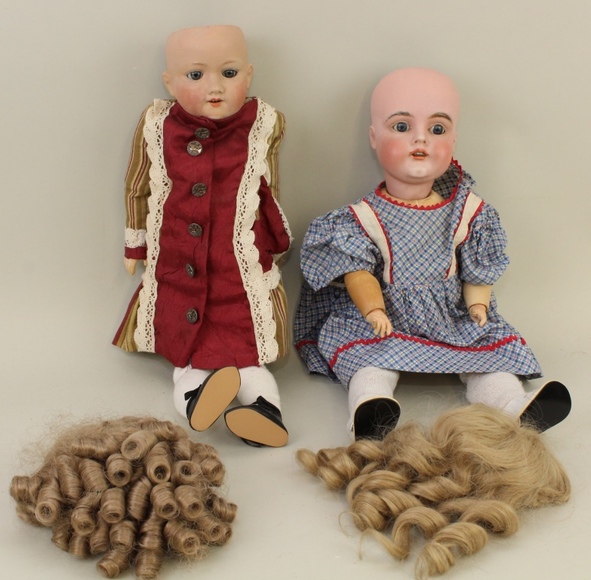Image for Online Only - Antique German Bisque Dolls & Body Parts: 1-16-18