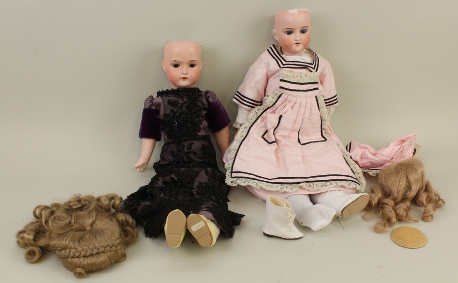 Image for Online Only - Antique German Bisque Dolls & Body Parts: 1-16-18