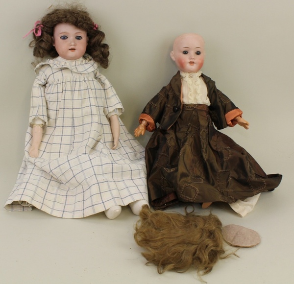 Image for Online Only - Antique German Bisque Dolls & Body Parts: 1-16-18