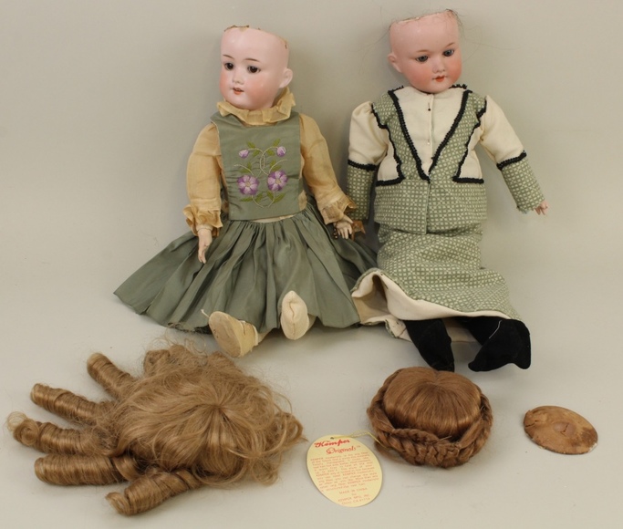Image for Online Only - Antique German Bisque Dolls & Body Parts: 1-16-18
