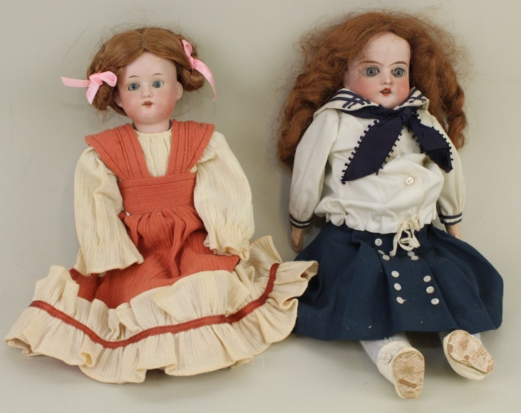 Image for Online Only - Antique German Bisque Dolls & Body Parts: 1-16-18