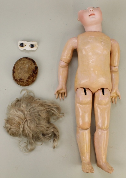 Image for Online Only - Antique German Bisque Dolls & Body Parts: 1-16-18