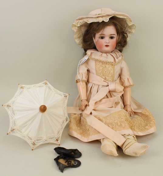 Image for Online Only - Antique German Bisque Dolls & Body Parts: 1-16-18