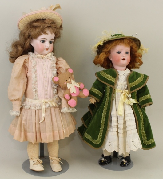 Image for Online Only - Antique German Bisque Dolls & Body Parts: 1-16-18