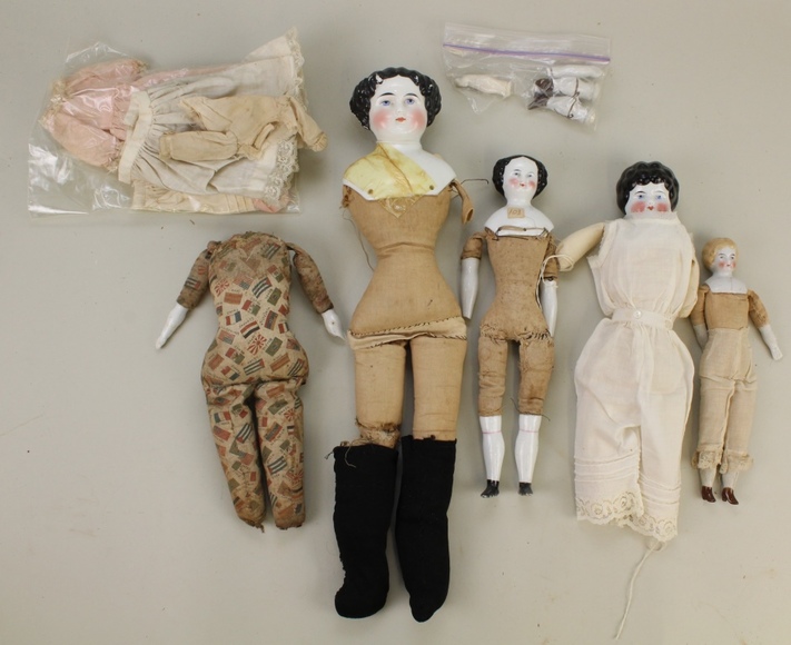 Image for Online Only - Antique German Bisque Dolls & Body Parts: 1-16-18