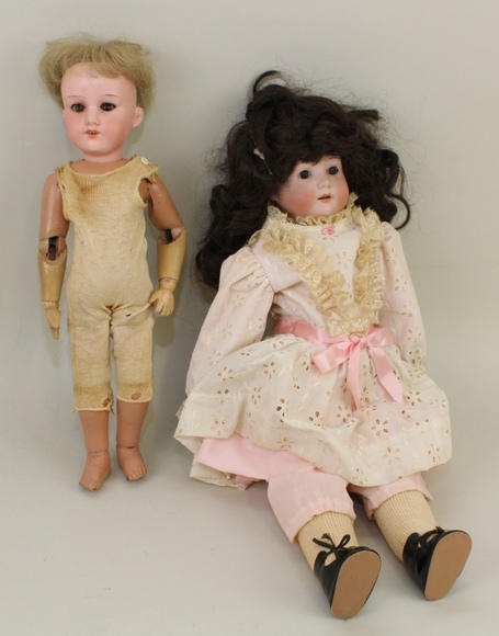 Image for Online Only - Antique German Bisque Dolls & Body Parts: 1-16-18