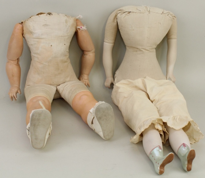 Image for Online Only - Antique German Bisque Dolls & Body Parts: 1-16-18