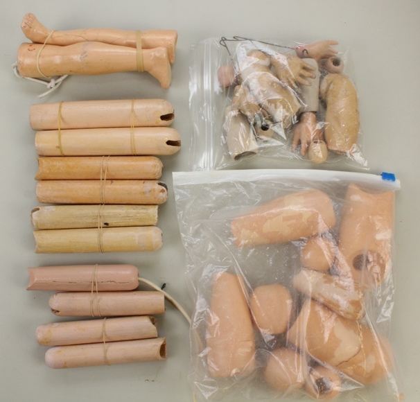 Image for Online Only - Antique German Bisque Dolls & Body Parts: 1-16-18