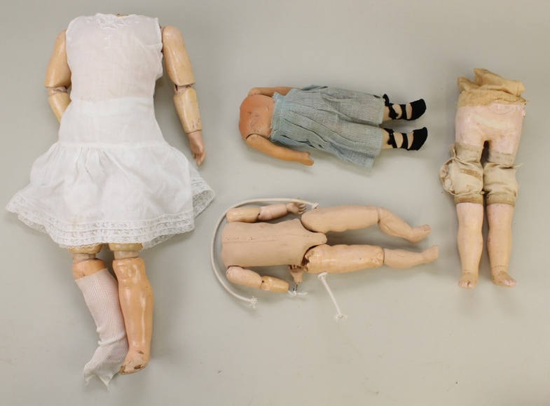 Image for Online Only - Antique German Bisque Dolls & Body Parts: 1-16-18