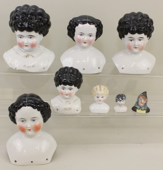 Image for Online Only - Antique German Bisque Dolls & Body Parts: 1-16-18