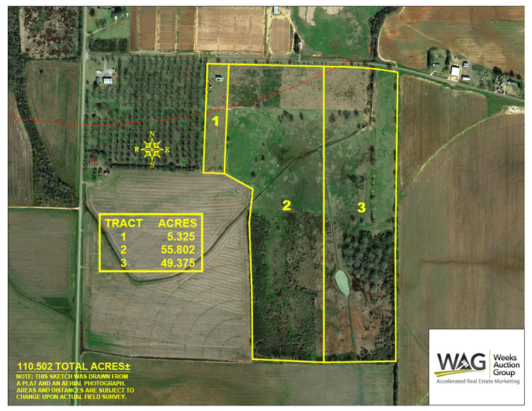 Image for Now Selling at Absolute Auction! 110 +/- Acre Cattle Farm Located in Shellman, Georgia