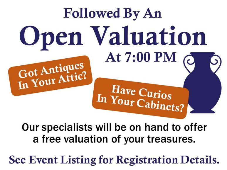 Image for Sweets, Treats and Antiques - An Evening of Treasures at Alderfer Auction: 3-19-18