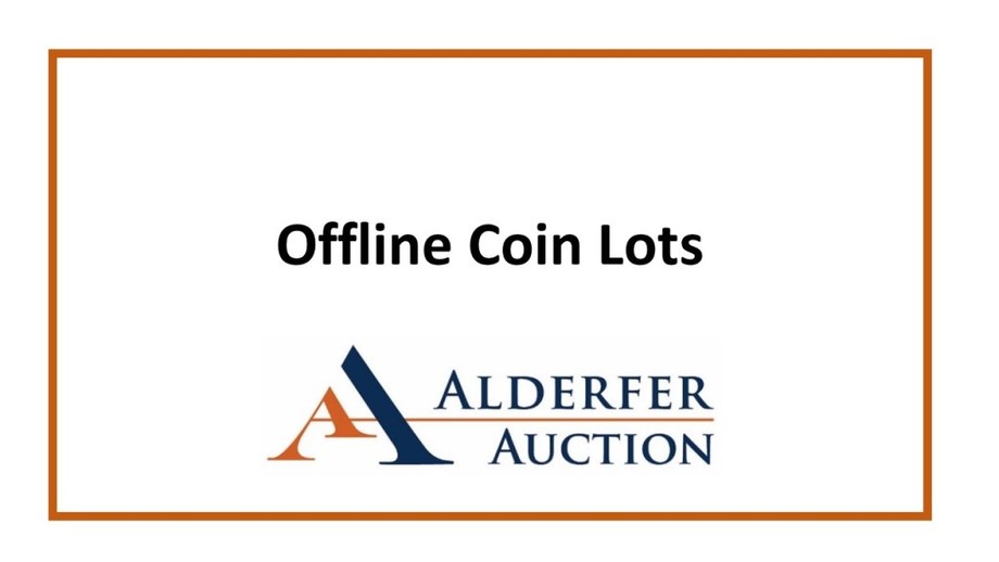 Image for Alderfer Simulcast - Coin and Currency Auction: 3-20-18