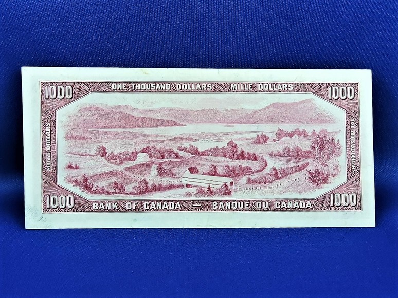 Image for 1954 $1000 CANADIAN BANKNOTE INVESTMENT QUALITY COLLECTIBLE
